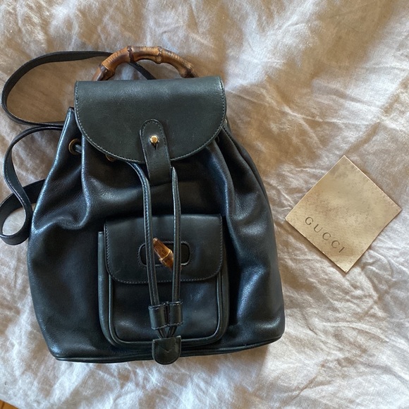 Leather Gucci Backpack - Picture 7 of 15